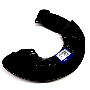 Image of Brake Dust Shield (16&quot;, 16.5&quot;, Left, Front) image for your 2009 Volvo XC90   